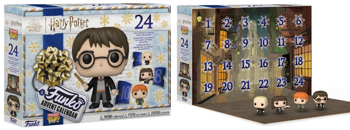 Funko advent calendar harry potter 24pc minifigure sales