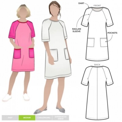 Style Arc Schnittmuster Mary Etuikleid Damen Größen 18-30
