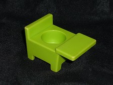 Fisher Price Little People Vintage Green Student School Desk Chair