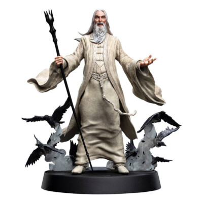 Weta - PVC Statue Sarumane le Blanc - Figures of Fandom 1/6 - LOTR