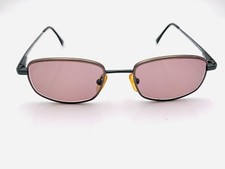 Vintage AOsafety Gray Metal Oval Sunglasses RAMES ONLY