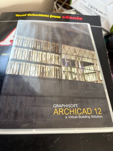 Graphisoft Archicad 12 Virtual Building Solution DVD-ROM MEDIA ONLY NO KEY