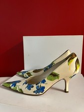 Floral Vintage Prada Heels SIZE 38