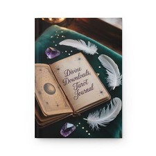 Divine Downloads Tarot Journal  Spiritual Journal, Notebook, Gift for ... 