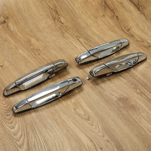 Poignée De Porte Set 4X Chrome Exterior Door Handle For Chevy Tahoe GMC Yukon Sierra Denali 07-13 The Doors Matrix - Foto 13