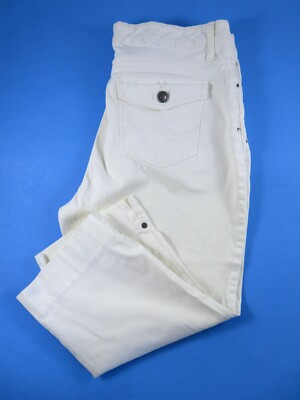 Lee Slender Secret Capris Jeans Pants Womens Stretch Size 10