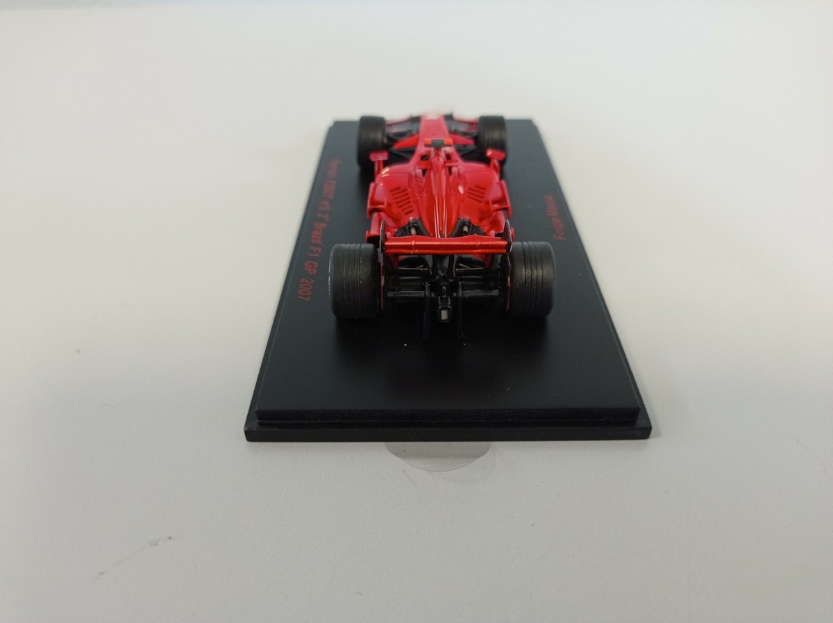 RARE RED LINE 1:43 FERRARI F2007 No. 5 SECOND BRAZIL F1 GP 2007
