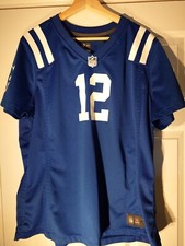 Authentic Damen Nike On Field Style Trikot Blau #12 Luck Jersey Gr. XXL