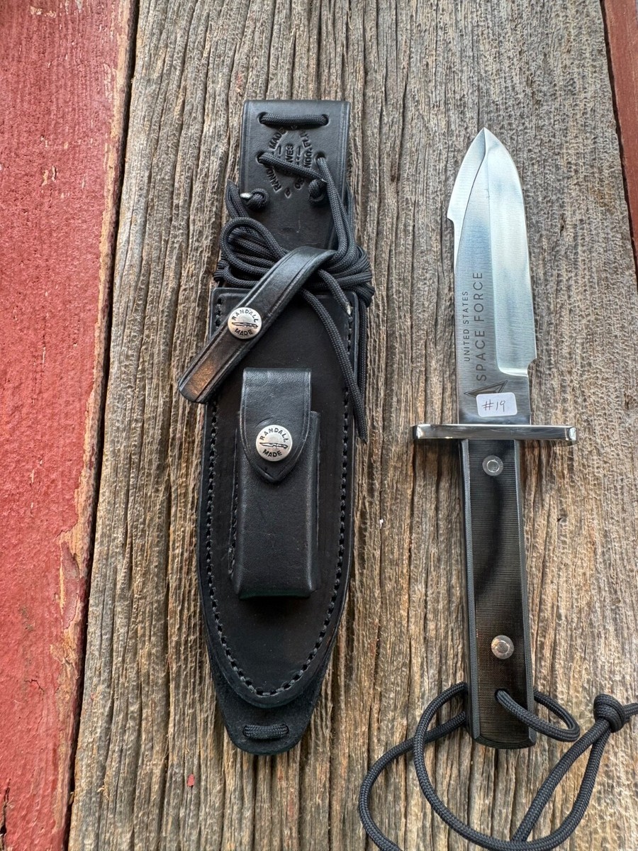 Randall Knife Model 17 Astro USSF Space Force, from Rick Bowles