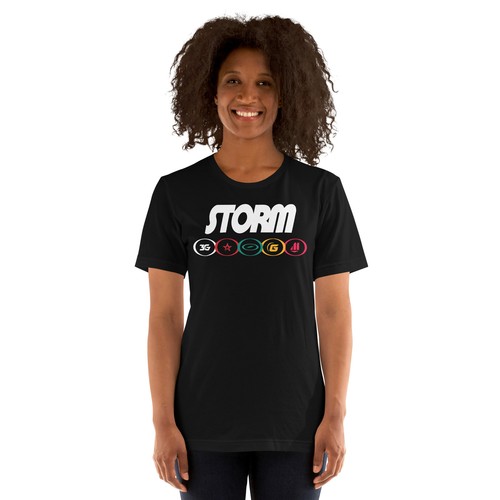 Storm Bowling Logo Tee S-5XL - Funny Design, New Arrival - Picture 7 of 12