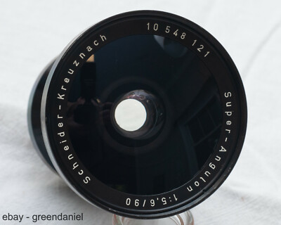 Mint* Schneider Kreuznach Super Angulon MC 90mm F/5.6 Lens Only | eBay