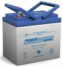 Power Sonic 12V 35Ah U1 AGM Solar Battery Also Replaces 33Ah, 34Ah, 36Ah