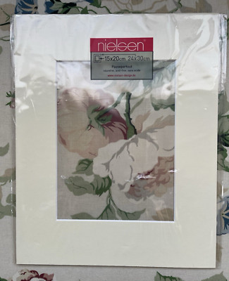 nielsen Design Passepartout Bisquit 571502   Einleger 15x20 cm / 24x30 cm