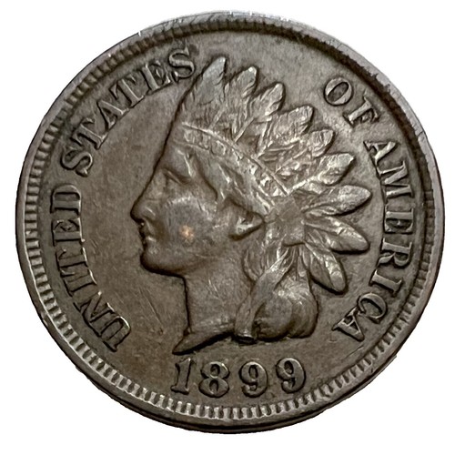 1899 INDIAN HEAD CENT in GOOD condition :~ PLEASE SEE THE SCAN stk