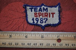 USAF Team Spirit 87 patch a joint military training exercise in the ROK PACAF