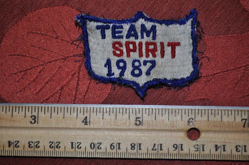 USAF Team Spirit 87 patch a joint military training exercise in the ROK PACAF