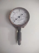 Vintage 1929 Marsh Gauge Simplex Air Sealed Tank-In-Basement Equipment St Louis 