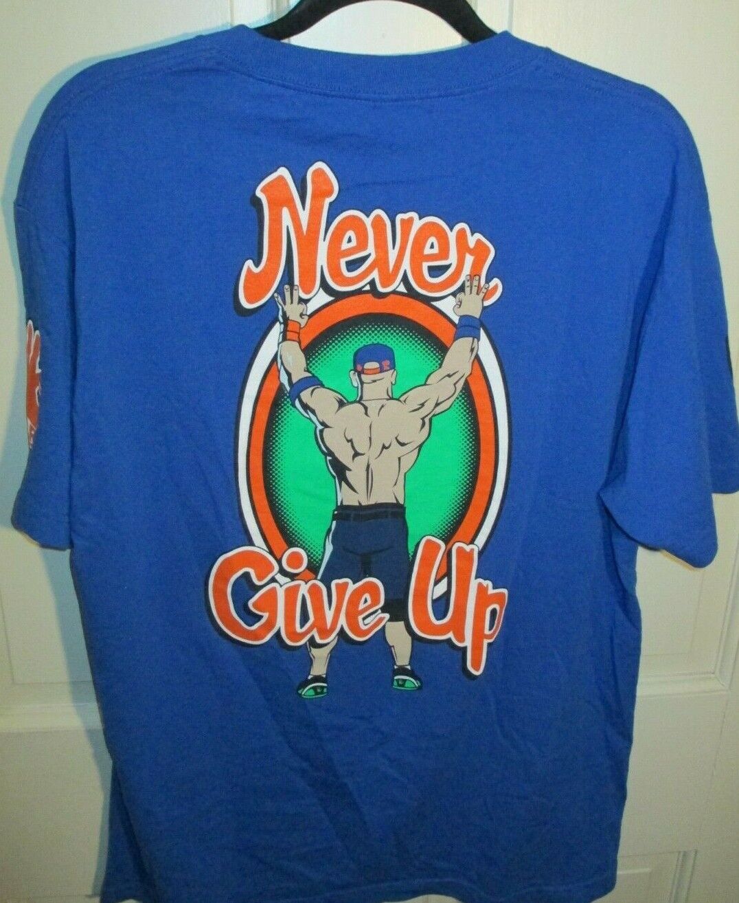 Camiseta Masculina Kelly Verde John Cena Earn O Dia , Em Estoque