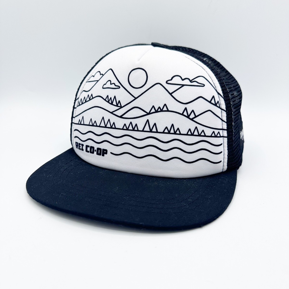 Co Op Rei Mesh Hat REI Co Op Trucker Hat Mens OS Adjustable Black
