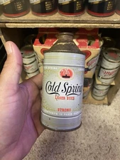 Cold Spring cone top beer can Cold Spring Brewing Co Cold Spring Mn Old