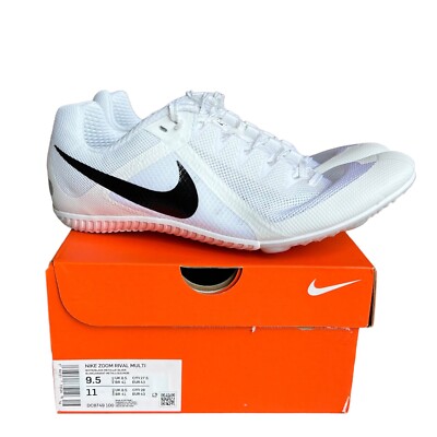 Nike Zoom Rival Multi Event Size 9.5 Men's Track and Field Spikes DC8749-100