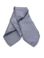  95 Bloomingdales Mens Handkerchief Solid Gray Dress Handky Casual Pocket Square