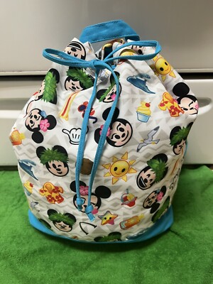 Disney Aulani Resort Spa Hawaii Mickey Minnie Drawstring 