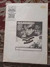CHILDREN OF THE DAMNED (1964) - Orig American Pressbook - Gut