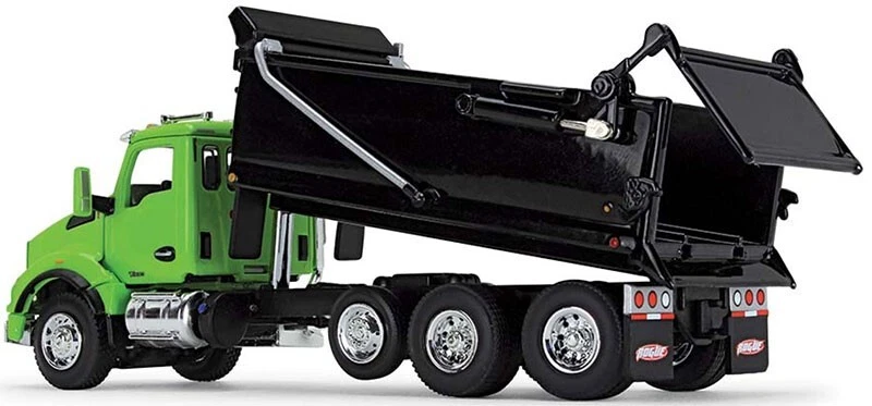 Kenworth Green T880 Rogue Dump - Green Diecast 1:64 DCP First Gear 60-1413 - Image 2 of 3