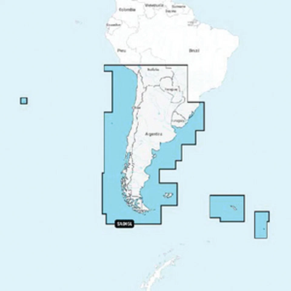 Navionics 010-C1365-30 Nasa005L Chile Argentina And Easter Island Navionics+ - Image 2 of 2