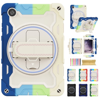 Kids Case For Lenovo Tab M11 2024/M10+/M10/M9/M8 Hand Strap Stand Tablet Cover