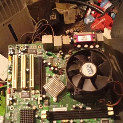 Edom & Wintech W6BXA ATX motherboard AMD Athlon XP 1100 Tested & Working