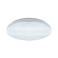 Led Deckenlampe Sternenhimmel Rund Ø 37 Cm IP44 Weiß 4000 K Deckenleuchte Bad