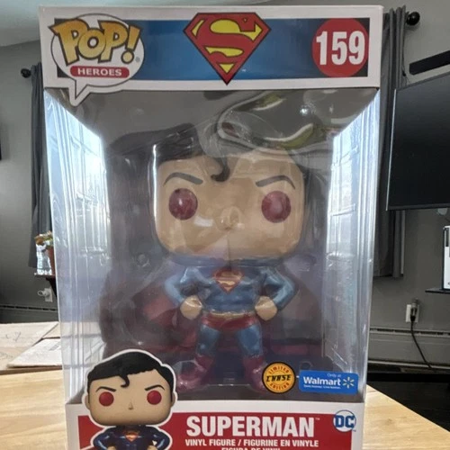 Funko Pop! Vinyl Superman #159 Chase Limited Edition Walmart Exclusive Figure