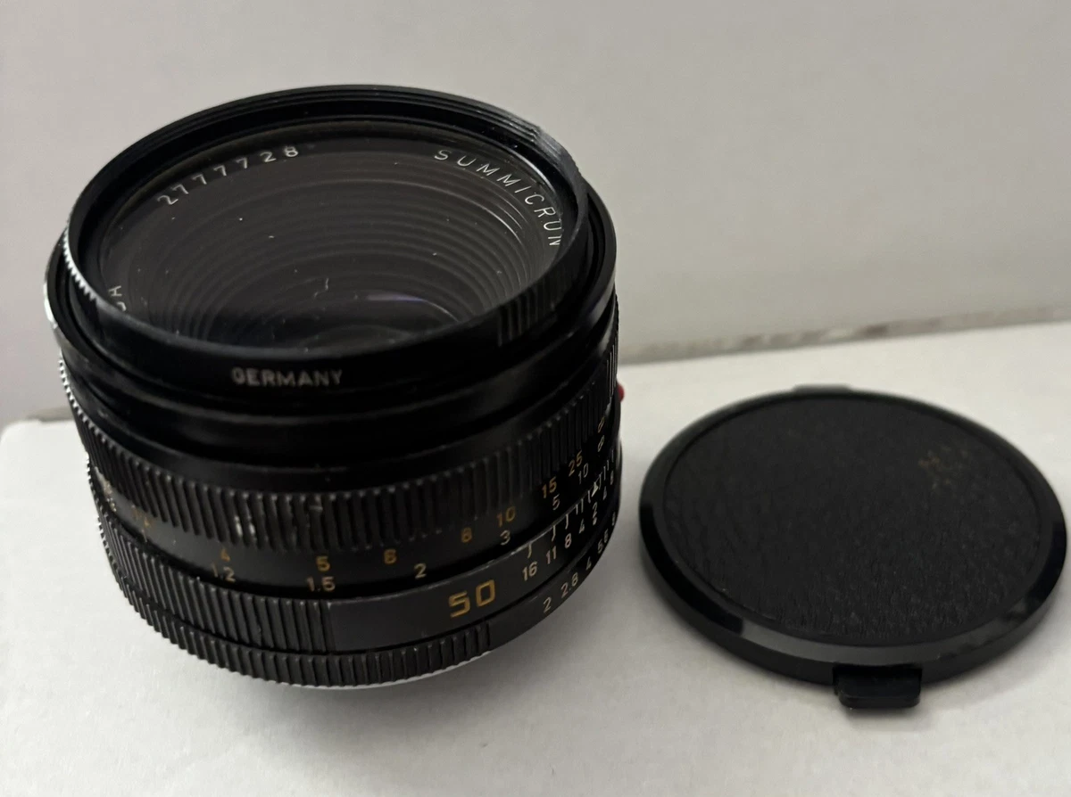 Leica SUMMICRON-R 50mm Focal Camera Lenses for sale | eBay