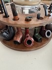 11 Estate Pipes Burl + Asconti Italian French Dr Grabow Baggins hobbit Laz Susan — photo 4
