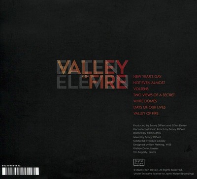 VALLEY OF FIRE NEW CD
