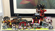 LEGO NINJAGO Old Town 71861 4851pc Limited Edition / With Set 71866 and 30650