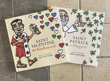 Saint Patrick the Forgiver & Saint Valentine the Kindhearted By Ned Bustard