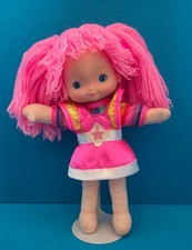 Vintage 1983 Mattel Hallmark Rainbow Brite friend TICKLED PINK Doll 10" No Shoes