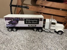 Vintage Polaris XLT Snowmobile Nylint Semi Toy “Hibernating Is For The Bears”