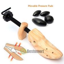 2 Way Wooden Extensible Shoe Stretcher Expander Care For Men Women Size 8-13