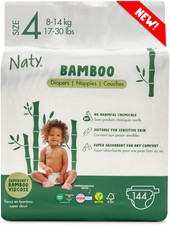 Bamboo Viscose Baby Diapers   Silky Soft, Plant Based, Dermatologically Tested f