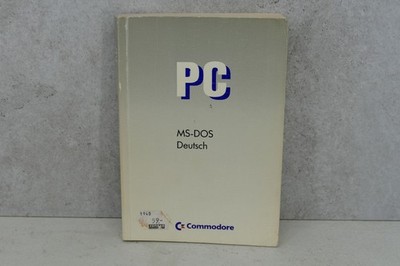 Commodore PC MS-DOS Buch +++ Vintage Computer