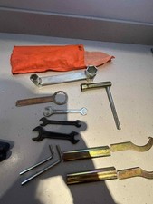 KTM Vintage Twinshock 70/80s NOS Tool Kit / Rolle GS MC Orange Vinyl Case