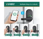 Yamiry YR01 Smart Lock Multi Entry Biometric Fingerprint / Keypad Etc Access New