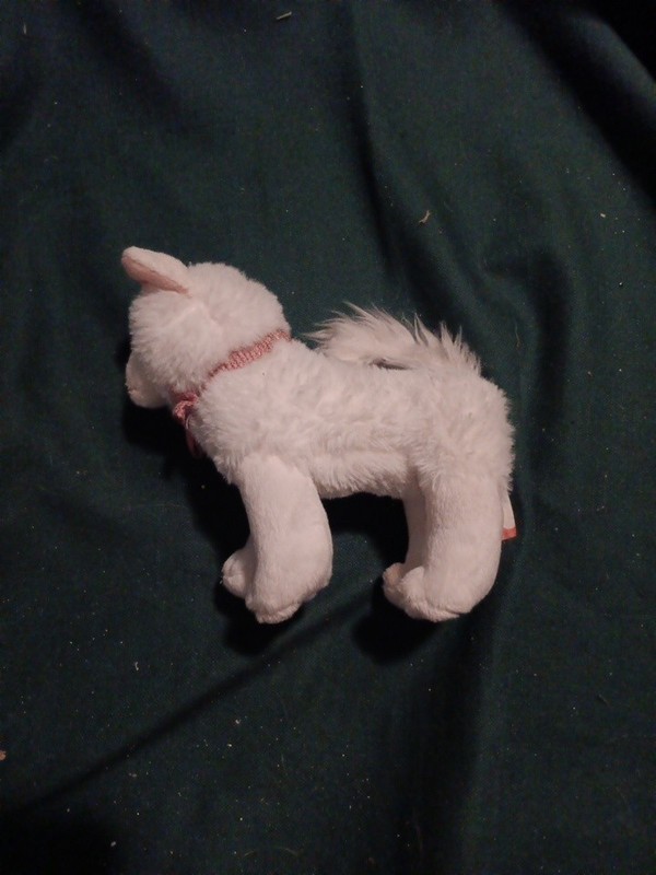 Our Generation Turkish Angora White Kitten 6" Pet Cat Kitten Plush for 18" Doll