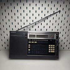 Sony ICF-2010 PLL Synthesized Receiver Fully Working And Tested No Power Cord 