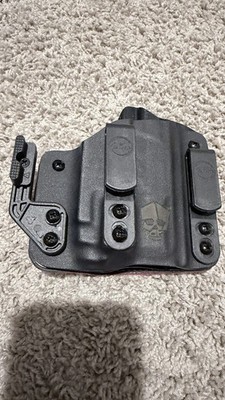Falco Kydex Light Bearing Holster with Leather Backer For G2C