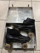 Vintage Roller Skates With Case JC Higgins